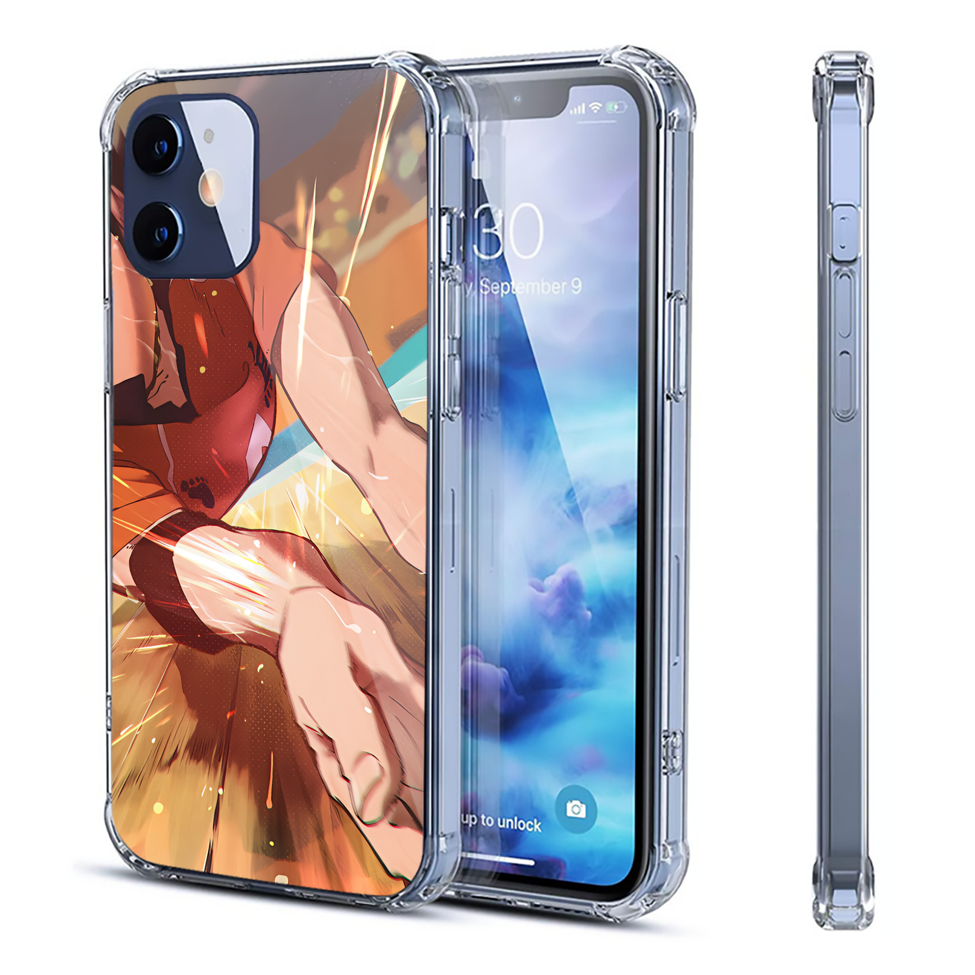 （画像用） ハイキュー!! Haikyu!! 【iPhone 12シリーズ対応】透明スマホケース（クリアソフトケース）